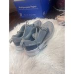 Nautica 🤯3/$15  Women Gray Knit Lace Up Athletic Sneakers Shoes Size 9.5 Photo 5