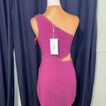 Likely  NWT Studed One Shoulder Portia Dress Purple Size 2 Photo 1