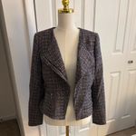 White House | Black Market WHBM woman’s tweed moto blazer size 4 Photo 1