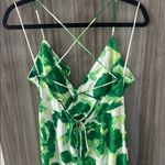 Luxxel Green Floral Maxi Dress Photo 2