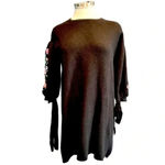 ZARA  Knit Embroidered mini Dress Sizes S‎ Photo 1