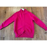 Anthropologie Maeve crystal hot pink tunic sweater small Photo 10