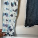 Free People We The Free -  Big Sur Tie Dye Blue Combo L/S Shirt Size XS EUC #1175 Photo 3