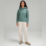 Lululemon Loungeful Hoodie Tidewater Teal Size 12 Athleisure Sporty Active Wear Photo 12