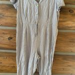 Old Navy Pinstripe Jumpsuit Photo 1