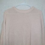 Urban Outfitters  Pink Long Sleeve Pullover Knit Sweater size large Photo 3