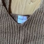 Lovers + Friends  Brown Ribbed Tank Top Photo 1