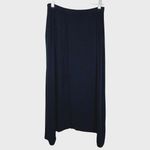 Eileen Fisher  Womens Medium Black‎ Jersey Knit Neutral Asymmetric Minimalist Photo 1