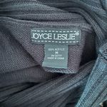 Joyce Leslie  black sweater dress with belt size medium Photo 2