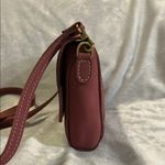 PORTLAND LEATHER Women's Wine Colored Crossbody Bag Pink Photo 7
