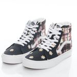 Vans  - Sk8 Hi Floral Plaid Patchwork Women 9.0 US Photo 1