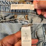 Garage Y2K  Stone Wash Cargo Jeans • Juniors Size 11 • Retro Utility Photo 3