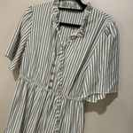 Green and white maxi dress (L) Size L Photo 1