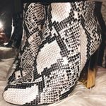 Bamboo Snakeskin Booties Photo 0