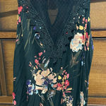 Daytrip Floral Sleeveless Top with Lace Detail Photo 0