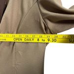 Wear Abouts Vintage Made in the USA Brown Tan Button Down Blazer Shoulder Pads Size M Photo 5