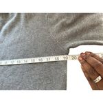 A New Day  Midi Gray Sweater Dress Side Slit High Neck Long Sleeve XS NWT Photo 6