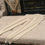 Nasty Gal Creme Knit Jogger Lounge Pants Size 25 Photo 7