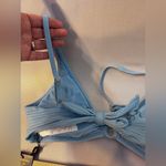 POLO Ralph Lauren Small Ribbed Bikini Top/halter ring bikini NWT ribbed Blue Photo 8