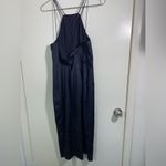 Reiss , womens, navy blue, strappy, halter, midi dress. Size 12 Photo 6