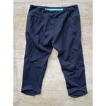 Kyodan  Capri Leggings Workout Size P/S Black Green‎ Photo 2