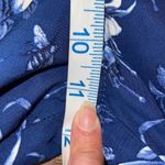 Maeve By Anthropologie Womens The Collette Wide Leg Floral Crop Pants Blue Sz 24 Photo 9