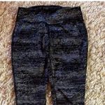 Danskin Now Sz S Fitted Black Leggings W Gray Print Dri More Photo 1
