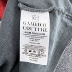 Gameday Couture Ohio State Buckeyes Rhinestone Distressed T Shirt Women's Small Gray Photo 3