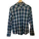 Kuhl ✨ Pearl Snap Shirt Womens Large Plaid Long Sleeve Outdoor Hiking Western ✨ Photo 4
