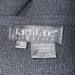 Karen Kane Vintage Black Beaded Merino Wool Cardigan Sweater Small Hong Kong Photo 8