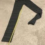 Lululemon  butterfly and striped Olive green and black leggings size 4 Photo 12