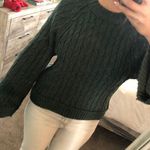 FAVLUX Cable Knit Chunky Bell Sleeve Sweater  Photo 0