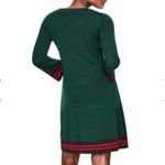 Boden Trudy Knitted Wool Blend Sweater Dress 10 Green Photo 1