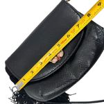 Vintage Judith Leiber exotic skin Karung snakeskin bag Black Photo 12