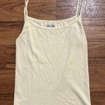 John Galt  Butter Yellow Tank Top Photo 0