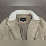 BNCI Ribbed Corduroy Faux Fur Lined Zip Photo 5