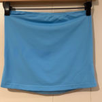 Princess Polly  baseline strapless rib top blue size 6 Photo 0