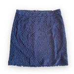 Gap Factory Navy Blue Lace Skirt NWT Size 8 Spring Easter Summer Dressy Work New Photo 0