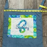 Miss Peony “ Sydney “ Blue and White Tote Photo 6