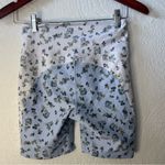Sage  Collective Ditsy Floral Pattern Biker Shorts - Size Small Photo 1