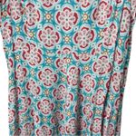 Sundance  Women’s Sz 12 Sleeveless Printed Dress Maxi Long Uneven Hem Photo 3