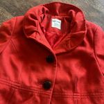 Old Navy Vintage Red Wool Peacoat Photo 4