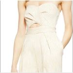 Topshop • Striped • Twist Bandeau Jumpsuit • Size 2 Photo 1