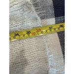 POL Beige/White Eyelash Hooded Open Front Cardigan Sweater Size M Boho Grunge Photo 8