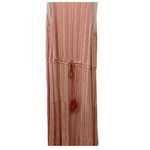 Honey Punch  orange and white maxi dress w front tassel tie Photo 2