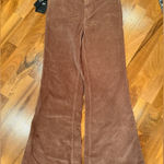 Silver Jeans Silver‎ isbister 70’s flare brown curdory wide flare pant NWT retro size 28/33 Photo 0