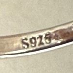 925 Sterling Silver Love Knot Infinity Ring Size 9.5 Photo 11