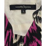 Nanette Lepore Nanette Lenore‎ Silk Printed Mini Dress White 0 Photo 3