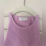 Aritzia Babaton Stefano Sculpt Knit Lavender top size small Photo 2