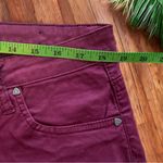 Kut From The Kloth Donna Ankle Skinny Jeans - Size 16W - Burgundy Photo 9